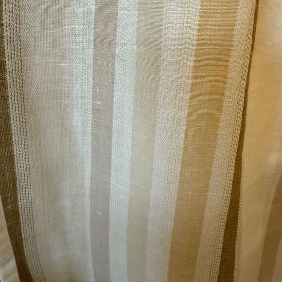 Greylin Lenox Ivory, Flax and Gray Linen Blend Wide Leg Jumpsuit Size S Coastal - Picture 8 of 16